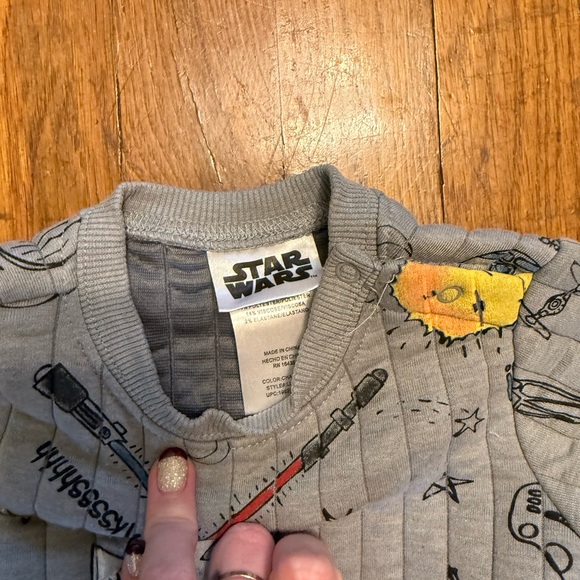 Star Wars Gray Kids Matching Set - Picture 2 of 3